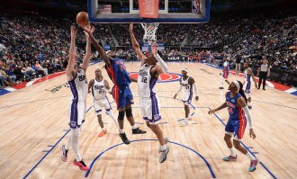 蒙克19分坎宁安29+11 国王不敌活塞5连败