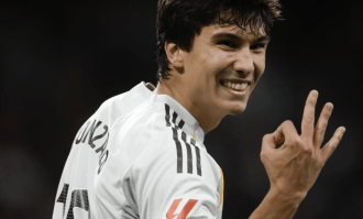 皇马替补中锋戴帽！跑动热点图火了，姆巴佩做不到的，他却做到了