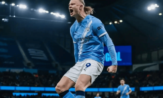 英超射手榜：哈兰德20球领跑！蒂亚戈16球紧随其后！塞门约第3！