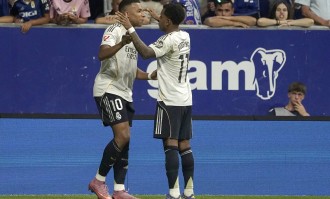 （外代二线）足球——西甲联赛：皇马胜皇家奥维耶多