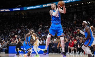 官方实力榜：雷霆居首勇士升至第二 掘金第3湖人NO.6