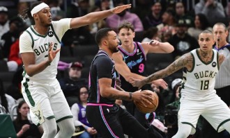 鲍威尔26分波特32分 热火遭雄鹿逆转