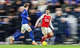 圣诞冠军！英超-约克雷斯点射 阿森纳1-0埃弗顿2分领跑