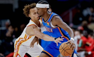 SGA30分霍姆格伦31+12 雷霆擒鹰三连胜