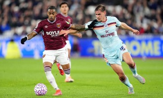 西汉姆联0-2布伦特福德 8轮仅积4分