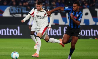 （外代二线）足球——意甲：亚特兰大平AC米兰