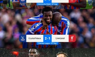 利物浦0-3水晶宫：近7场输6场而喜提国内赛事5连败，利物浦怎么了