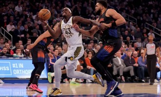 布伦森40分唐斯22+14哈特三双空砍 尼克斯加时负步行者