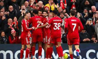 2-0！9500万神锋46秒闪击+双响 英超11.5亿豪门5场不败强势反弹