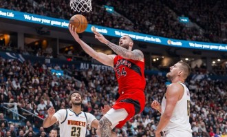 季前赛-约老师17+6巴雷特19分 掘金胜猛龙