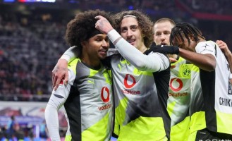 德甲第23轮焦点战：多特蒙德2-2顽强补时扳平，但争冠形势愈发严峻