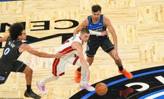 NBA杯-贝恩37分鲍威尔21分 魔术淘汰热火