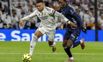 尴尬！皇马4轮不胜丢掉榜首，阿隆索帅位难保，姆巴佩彻底懵圈