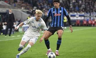 欧冠：2-1，30岁米兰旧将一剑封喉，助意甲第6逆转布鲁日，迎首胜