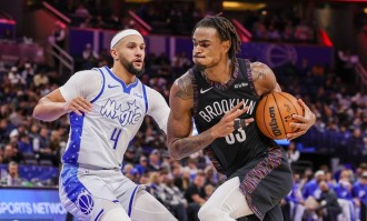 贝恩23分班凯罗22分 萨格斯三双魔术胜篮网