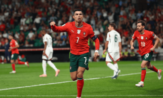 C罗梅开二度造足坛神迹！利物浦核心传射+绝平，匈牙利2-2葡萄牙