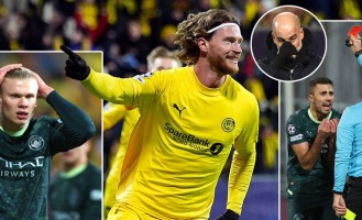 史诗般的羞辱！曼城1-3惨遭北极圈豪门逆袭，哈兰德8场仅进1球引发恐慌