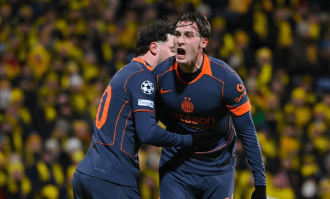 3比1！欧冠大黑马连斩曼城马竞国米，6.7亿三冠王6连胜终结