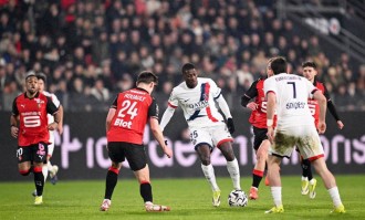 法甲争冠进入白热化：巴黎圣日耳曼七连胜终结，雷恩主场3-1爆冷取胜