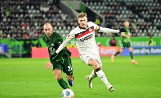 33岁曼联旧将闪耀德甲，沃尔夫斯堡主场2-1险胜圣保利终结两连败