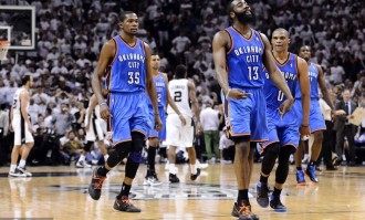 差距！KD两年9000万 哈登两年8150万 威少一年363万