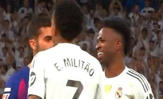 西甲离间计！皇马1.5亿巨星2次被对手挑衅：拿姆巴佩刺激他