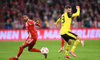 德甲：拜仁2-1多特蒙德，凯恩9号表现抢眼