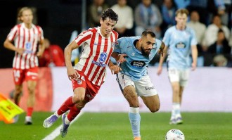 西甲大冷门！巴萨旧将朗格莱驱逐，塞尔塔逼平西甲第5马竞