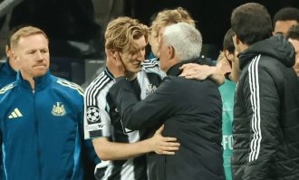 穆帅赞扬的24岁纽卡斯尔边锋，入选欧足联欧冠第3轮最佳阵容