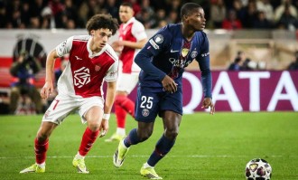 欧冠淘汰赛附加赛3-2，巴黎圣日耳曼让二追三，逆转法甲第8占先机