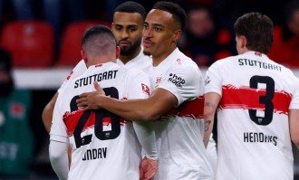 4-1，德甲第6横扫德甲第3，连续5场不败，24岁德国猛将无敌双响炮