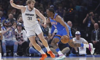 亚历山大31+10+8杰伦-威24+6 雷霆力克灰熊