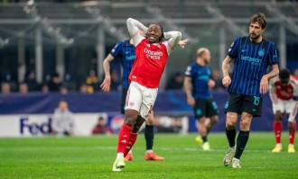 欧冠-7战7胜！热苏斯双响约克雷斯世界波 阿森纳3-1国米