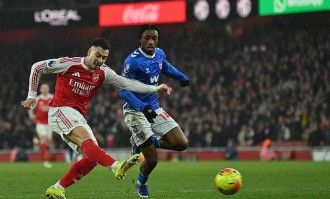 阿森纳3-0桑德兰 约克雷斯双响