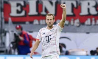 凯恩梅开二度，拜仁3-0客胜法兰克福 本赛季18球3助攻