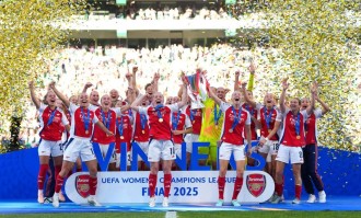 HUBLOT宇舶表荣耀见证阿森纳（ARSENAL）问鼎2024-25赛季欧洲女子冠军联赛