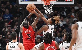 巴恩斯17+7篮网三人空砍20+ 猛龙破网7连胜