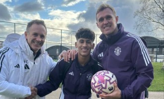 曼联小梅西足总杯有望首秀，本周已随一队训练！弗莱彻或创造历史