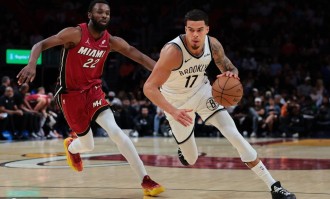 希罗25分小波特27+13 热火击败篮网3连胜