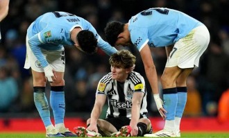 纽卡遭重创！杯赛出局夜戈登受伤 无缘出战欧冠附加赛