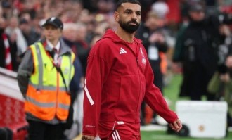 萨拉赫退出首发后，利物浦5胜2平保持不败