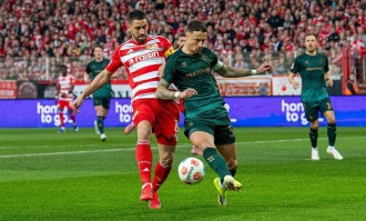 随着不莱梅4-1，法兰克福0-0，德甲最新积分榜出炉