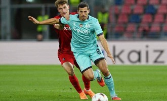 欧联：1-1，意甲7冠王遭德甲第8逼平 2轮不胜，下半场送点酿苦果