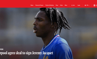 官方：利物浦宣布签下雷恩20岁中卫 转会费达7200万欧