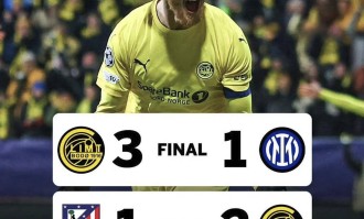 欧冠附加赛最新战况：国米爆冷败北，马竞遭遇平局，皇马小胜出线在望