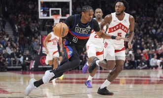 躺赢！由于雷霆负雄鹿 今日没比赛的活塞升至联盟第一