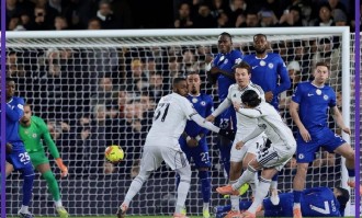 切尔西1比2富勒姆，防线大将吃红牌特拉普处子球，新帅压力增加